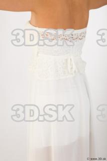 Upper body white dress of Leah 0003